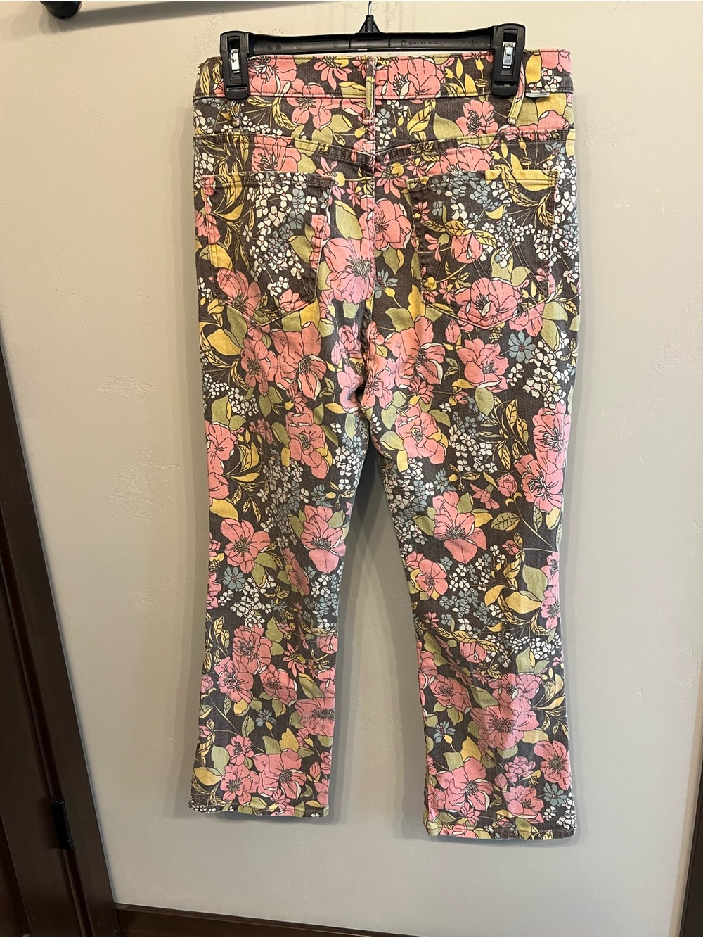 MOTHER Floral Hustler Ankle Pants - Picture 2 of 6